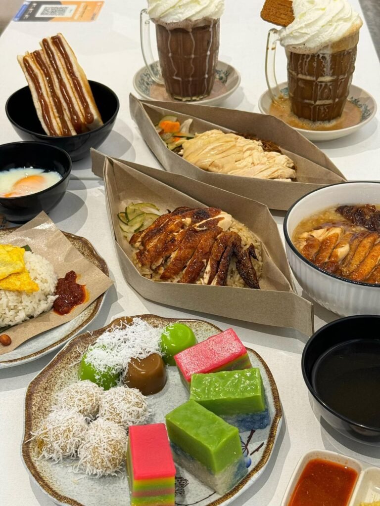 kuih and kopi